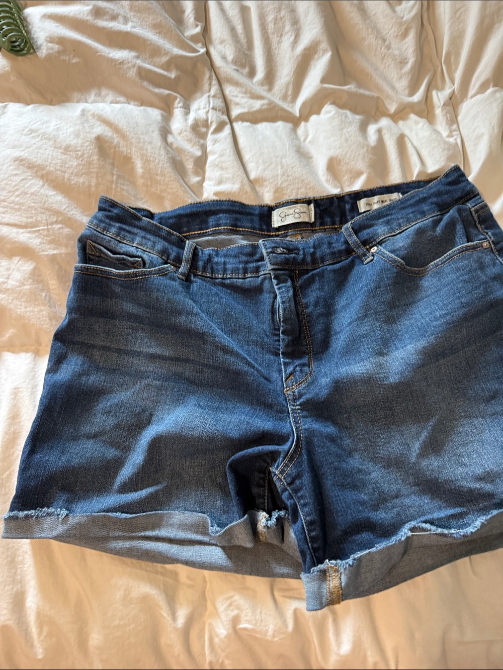 Jessica Simpson Blue Denim Jean Shorts
